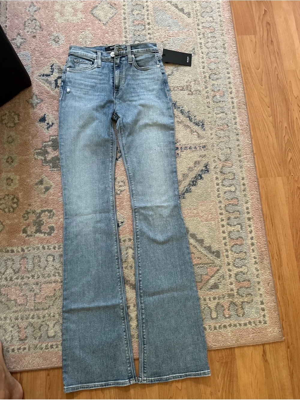 NWT Hudson Barbara High Rise Bootcut Jeans Size 25 Light Wash - Picture 3 of 6